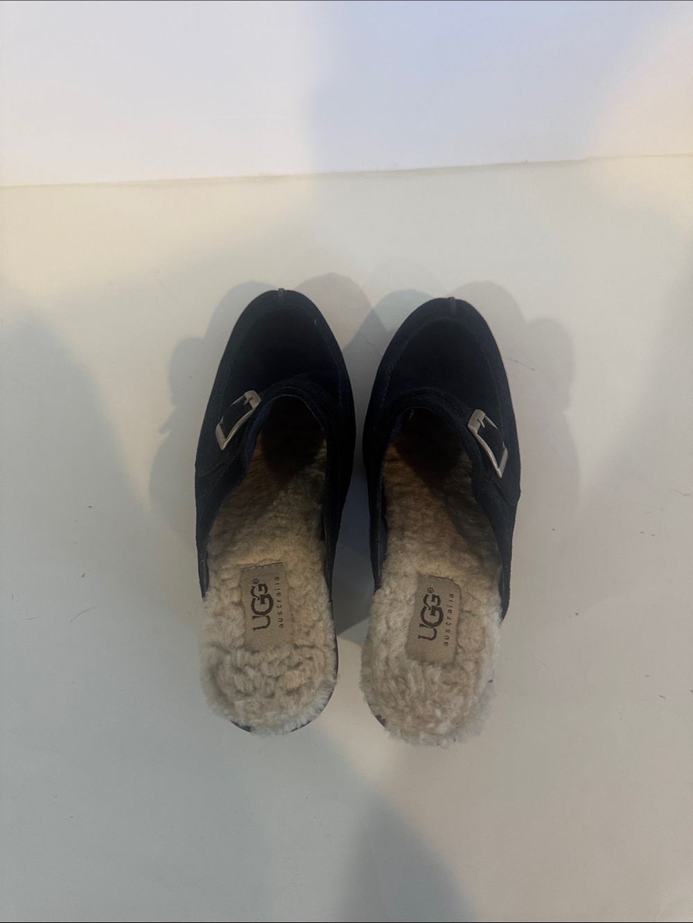 UGG Isabella Heeled Clogs Shoes - Picture 2 of 5